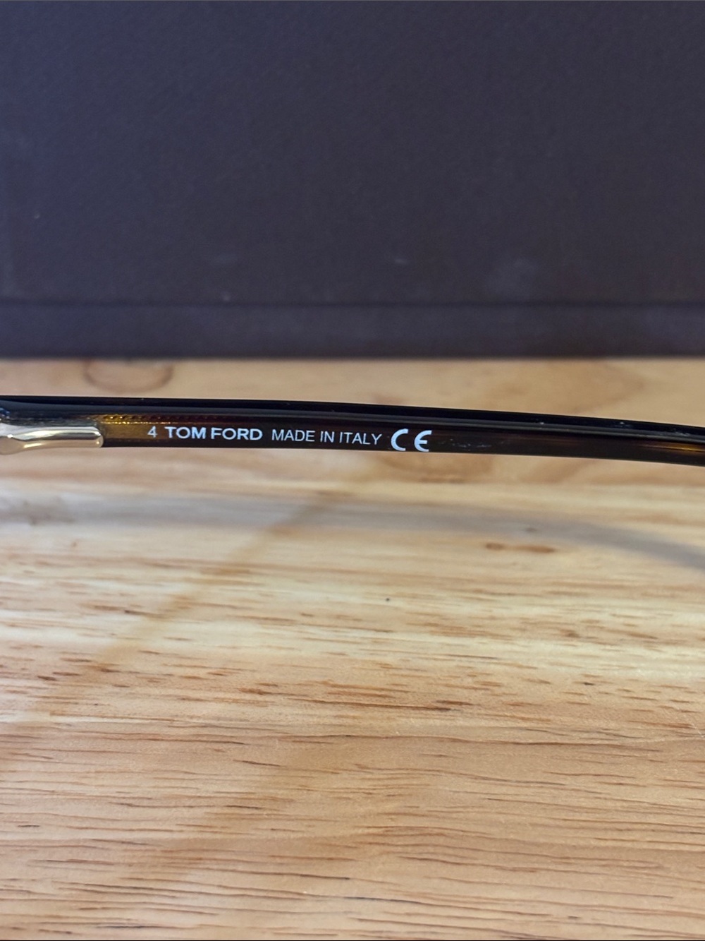 Tom Ford Women’s Cat Eye Glasses TF-5636-B Brown Frames 52-16-140 - Picture 8 of 17